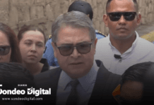 JOH llega a la CSJ para enfrentar audiencia inicial y cuestiona trato a los hondureños